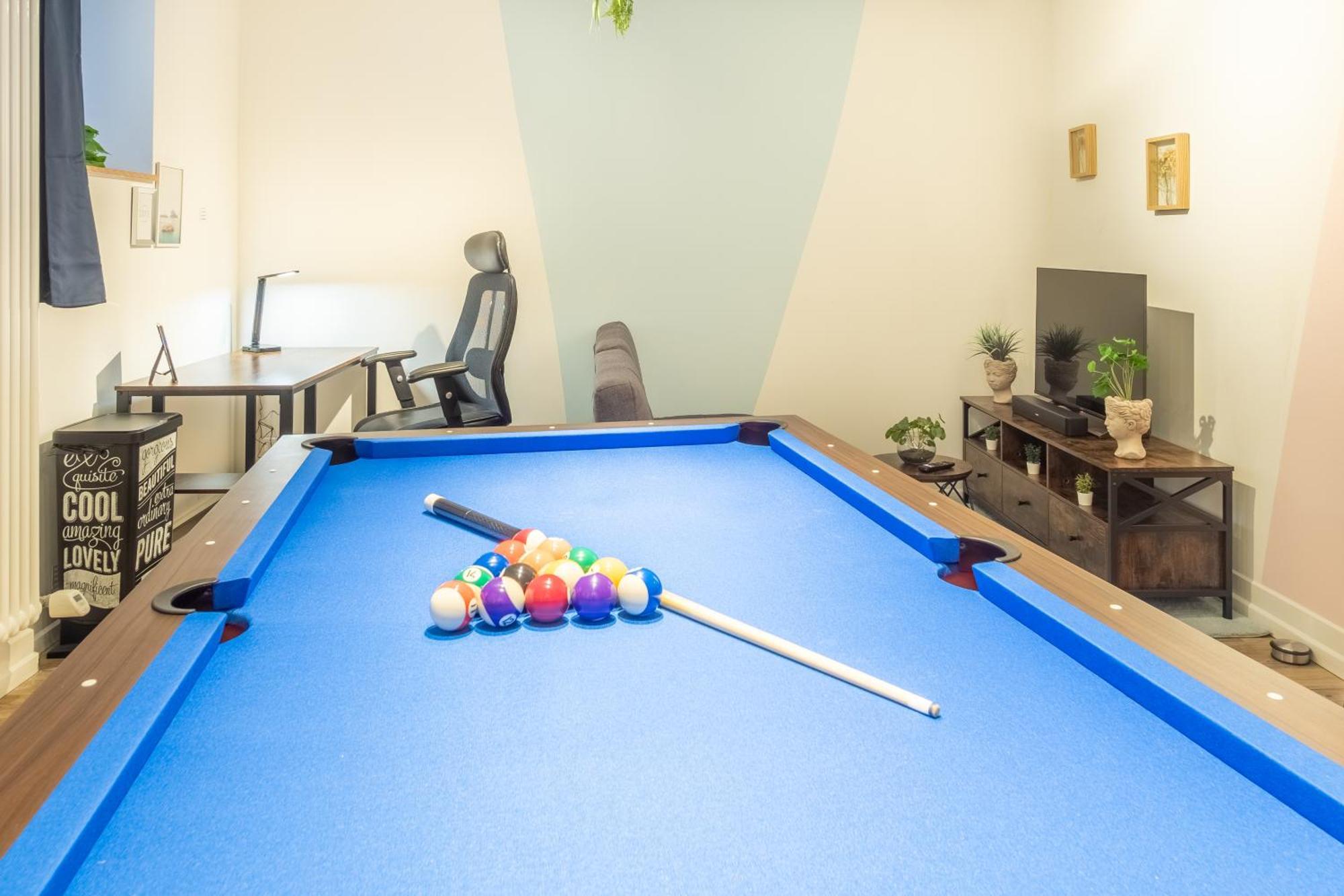 Pool Table Heaven, Workstation, 4K Tv, Netflix Lejlighed Leipzig Eksteriør billede